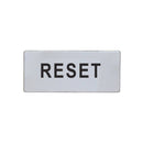 Lovato LPXAGB222 LABEL 'RESET' FOR LPXAU100 & LPFXAU100... LEGEND HOLDER