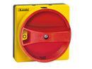 Lovato GAX61 RED/YELLOW PADLOCKABLE HANDLE SCREW FIXING NEMA4X