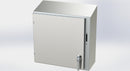 Saginaw SCE-24XEL2510SSST S.S. XEL Sloping Top Enclosure