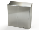 Saginaw SCE-72XEL7324SSST S.S. 2DR XEL Sloping Top Enclosure