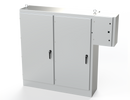 Saginaw SCE-72XR6618G 2DR XR Enclosure w/ Rotary EXR