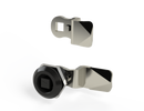 Saginaw SCE-DL8SB LATCH, 1/4-TURN w/ 8mm SQ INSERT (BLACK)