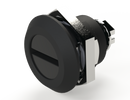 Saginaw SCE-DLSBB Door Latch, Slotted (Black)