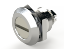 Saginaw SCE-DLSSB Latch, Slotted 2 x 4 Door (Stainless)