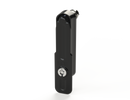 Saginaw SCE-FSH5DB Swing Handle, 5mm Double Bit Black w/ Key