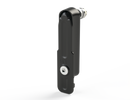 Saginaw SCE-FSHC Swing Handle, Padlock/Coin Proof Black