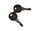 Saginaw SCE-K333 Keys (Set of 2) for Standard Quarter Turn