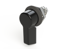 Saginaw SCE-MINQLB-25 Latch, Black Mini Lever - Bulk