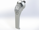 Saginaw SCE-PKH5SS Handle, L-Padlocking w/Keylock S.S.