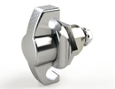 Saginaw SCE-PLWKSS Latch, Padlocking Wing Knob Door (316 Stainless)