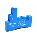 Finder 97.01 DIN -Rail/Panel mount screw terminal (Box Clamp) socket for 46.61 relay (blue)