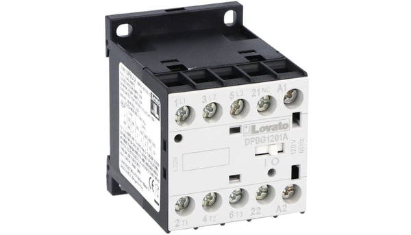 Lovato DPBG1210A46060 3P DP MINI CONTACTOR 14A 1NO 460V AC COIL