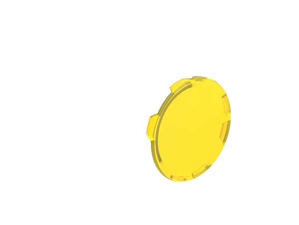 Lovato LPXBL105 FLUSH LENS FOR BODY MOMENT. YELLOW