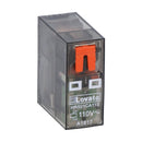 Lovato HR501CA110 MINIAT. RELAY W/LED & MECH. ACT. 120VAC 1 C/O 16A (MAX 10A)