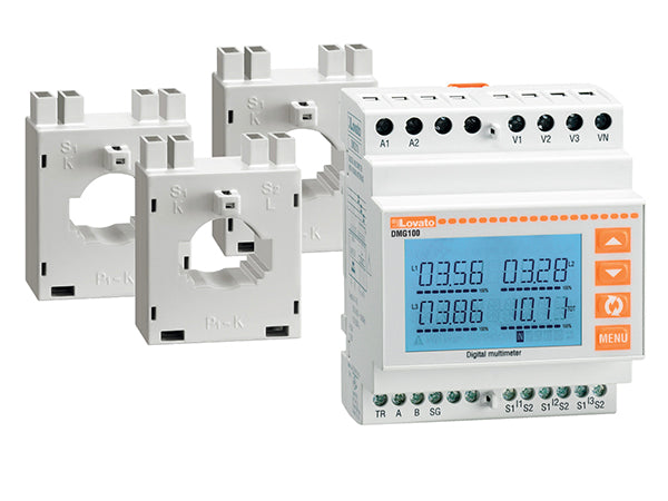 Lovato DMGKIT100250 DIGITAL MULTIMETER DMG100 + 3 CT 250A