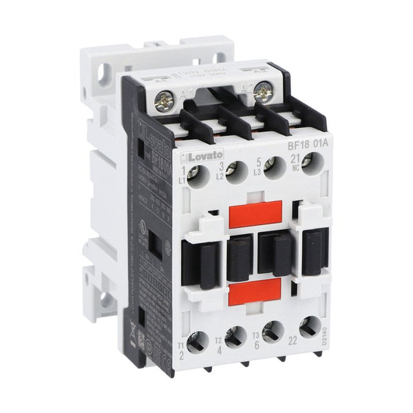 Lovato BF1801A024 3P CONTACTOR 1NC 18A AC3 24 50/60