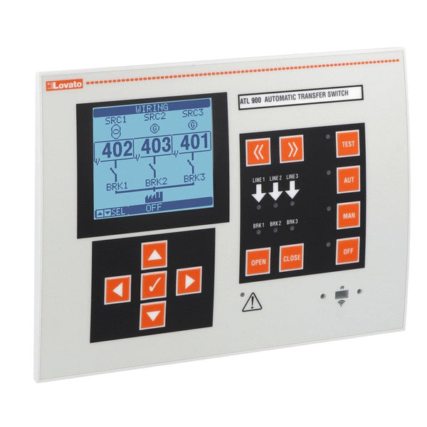 Lovato ATL900 AUTOM. TRANSF. SWITCH CONT. 3-LINE 110-240 VAC 12/24 VDC