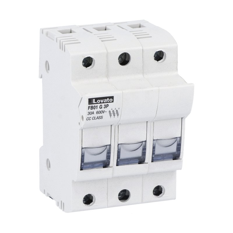 Lovato FB01G3P FUSE HOLDER 3P CLASS CC 600V 30A