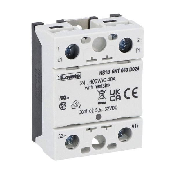 Lovato HS1B2NT025E230 SOLID STATE RELAY 1P 25A