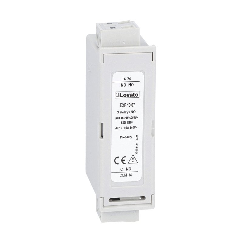 Lovato EXP1007 EXP MOD 3 RELAY OUTPUTS