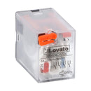 Lovato HR604CA012 INDUSTRIAL RELAY 2C/O 7A 12VAC + LED