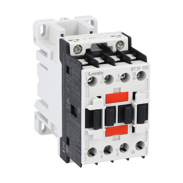 Lovato BF1810D024 3P CONTACTOR 18A 1NO 24V DC COIL