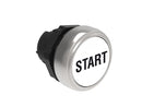 Lovato LPCB1168 P.B. FLUSH PLASTIC MOMENT. W/'START' WHITE