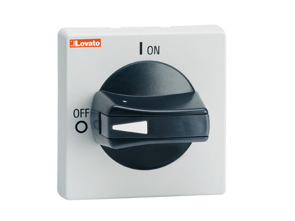 Lovato GAX63B BLACK PADLOCKABLE HANDLE RING FIXING NEMA4X