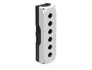 Lovato LPZP6A8 CONTROL STATION 6 HOLES GREY