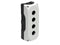 Lovato LPZP4A8 CONTROL STATION 4 HOLES GREY