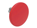 Lovato LPSB6164 MUSHROOM BUTTON METAL MOMENTARY 60mm RED