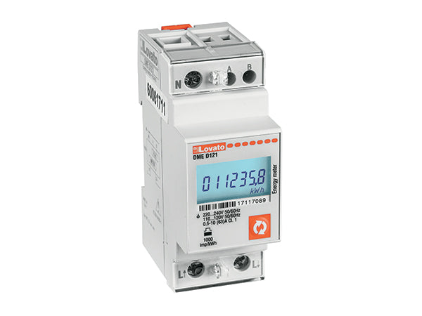 Lovato DMED121 ENERGY COUNTER 1 PH 63A 230VAC RS485 MULTIMETER