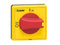 Lovato GAX68 RED/YELLOW PADLOCKABLE HANDLE SCREW FIXING NEMA4X