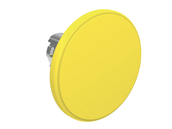 Lovato LPSB6165 MUSHROOM BUTTON METAL MOMENTARY 60mm YELLOW