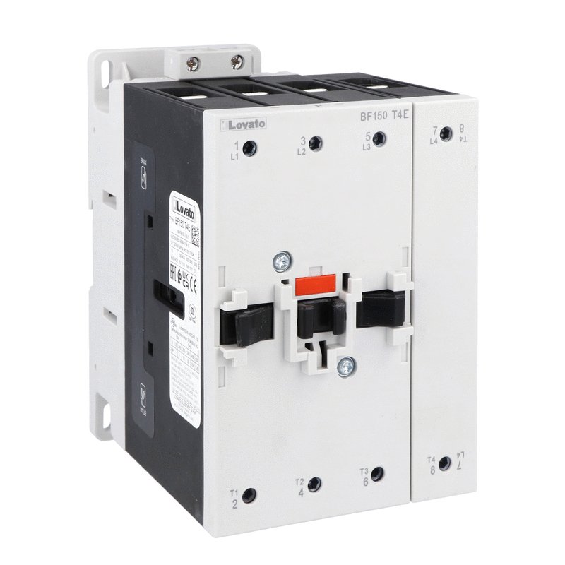 Lovato BF150T4E024 4P CONTACTOR 165A 4NO 20...48V AC/DC COIL