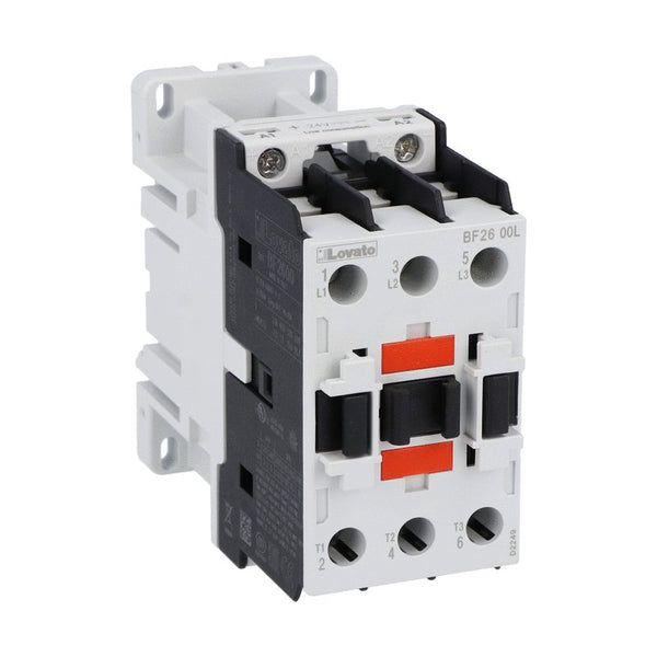 Lovato BF2600L024 3P CONTACTOR 26A 24V DC COIL LOW CONS.