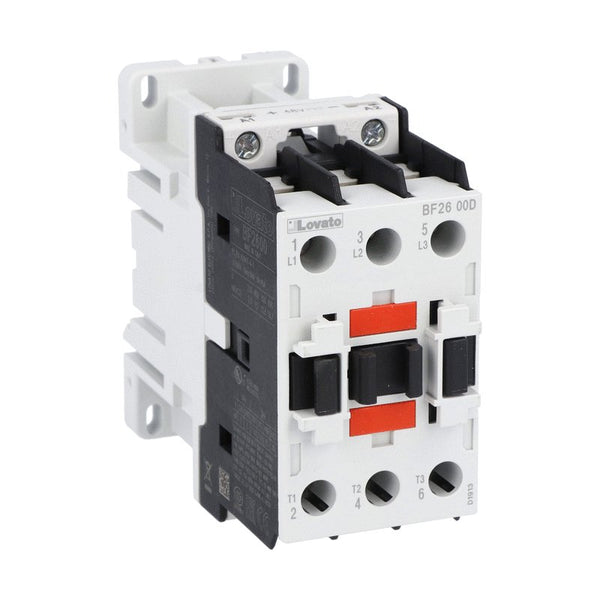 Lovato BF2600D024 3P CONTACTOR 26A 24V DC COIL