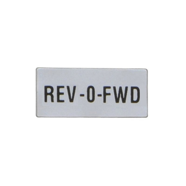 Lovato LPXAGB216 LABEL 'FWD-O-REV' FOR LPXAU100 & LPFXAU100... LEGEND HOLDER