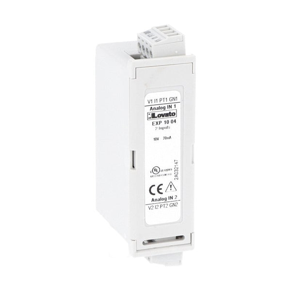 Lovato EXP1004 EXP MOD 2 ANALOG INPUTS 0/4-20mA OR 0...5/10V