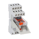 Lovato HRA604CA230K4 IND. RELAY 4SC 5A 230VAC LED + SOCKET