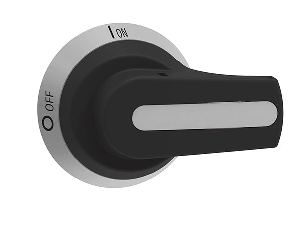 Lovato GAX66NB BLACK PADLOCKABLE HANDLE SCREW FIXING NEMA4X DEFEATABLE