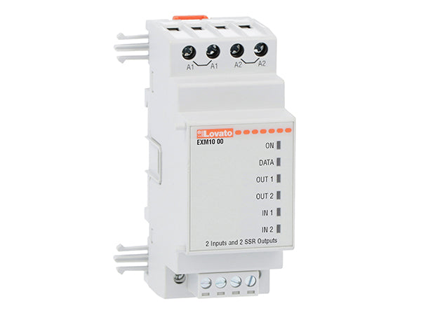 Lovato EXM1000 EXP MOD FOR DMG300 2 DIGITAL INPUTS AND 2 STATIC OUTPUTS