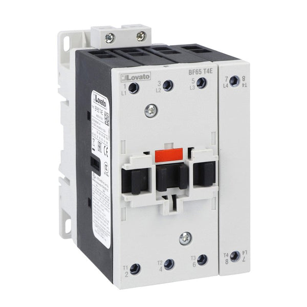 Lovato BF65T4E110 4P CONTACTOR 100A 4NO 60...110V AC/DC COIL