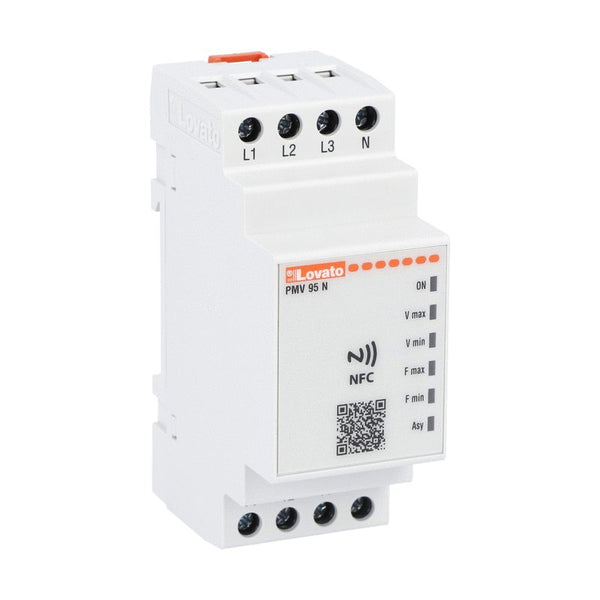 Lovato PMV95NA240NFC MULTI-FUNCTION VOLTAGE RELAY 208-240VAC W/NFC TECHNOLOGY