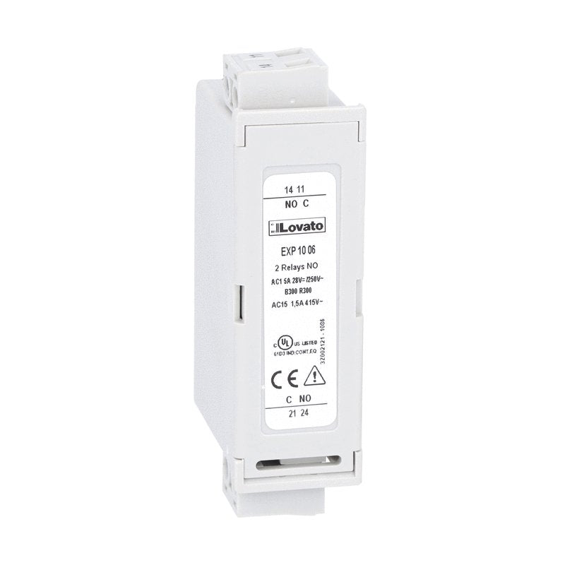 Lovato EXP1006 EXP MOD FOR DCRG & DCRL 2 RELAY OUTPUTS