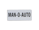 Lovato LPXAGB215 LABEL 'MAN-O-AUTO' FOR LPXAU100 & LPFXAU100... LEGEND HOLDER