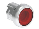 Lovato LPSBL104 ILLUM. P.B. FLUSH METAL MOMENTARY RED