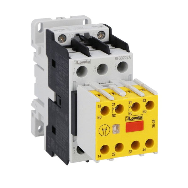 Lovato BFS3822A230 SAFETY CONTACTOR 3P 38A AC3 230V 50/60HZ