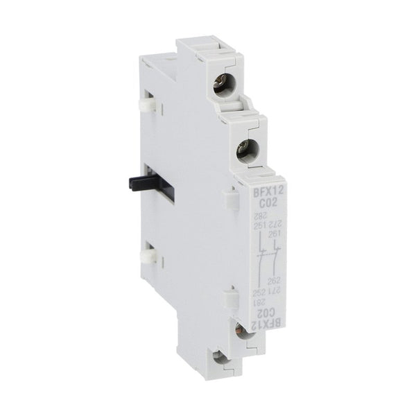 Lovato BFX12C02 SIDE-MOUNT AUX CONTACTS 2NC