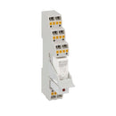 Lovato HRA302CD024K5 RELAY 2SC 8A  24VDC + SUPP.+ SOCKET